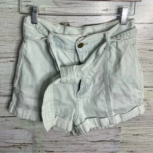 Billabong denim jean shorts size xs  with belt